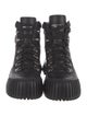 Louis Vuitton Leather Combat Boots