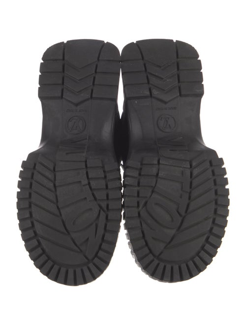 Louis Vuitton Leather Combat Boots