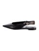 Louis Vuitton Leather Slingback Flats