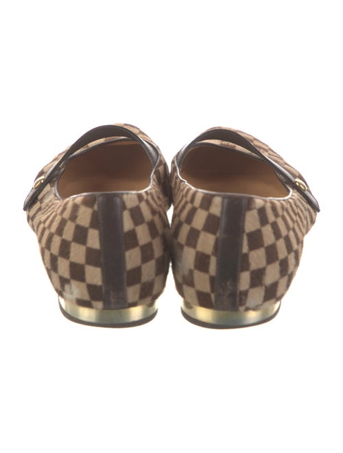 Louis Vuitton LV Monogram Ponyhair Mary Jane Flats