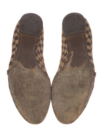 Louis Vuitton LV Monogram Ponyhair Mary Jane Flats