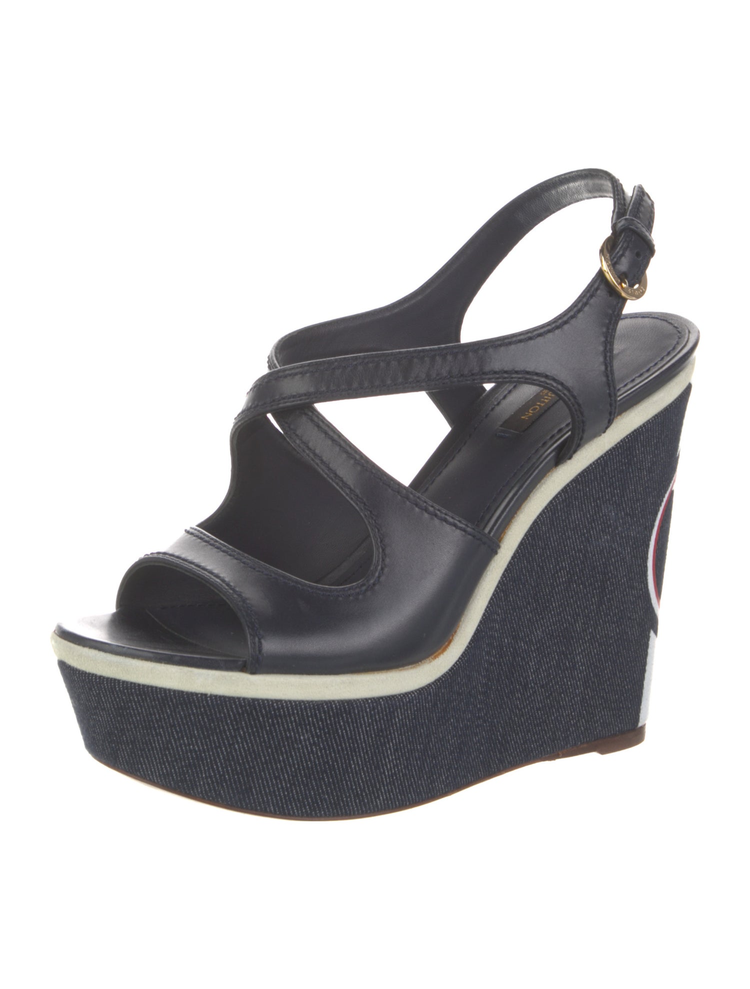 Louis Vuitton Leather Espadrilles