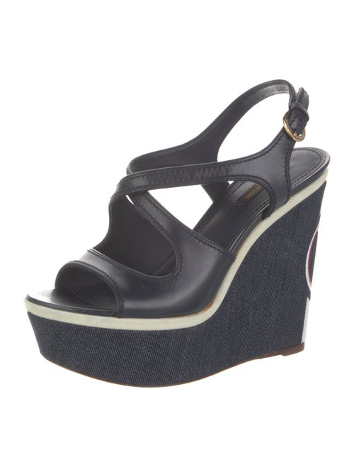 Louis Vuitton Leather Espadrilles