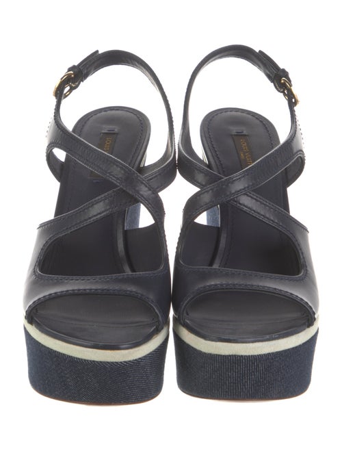 Louis Vuitton Leather Espadrilles