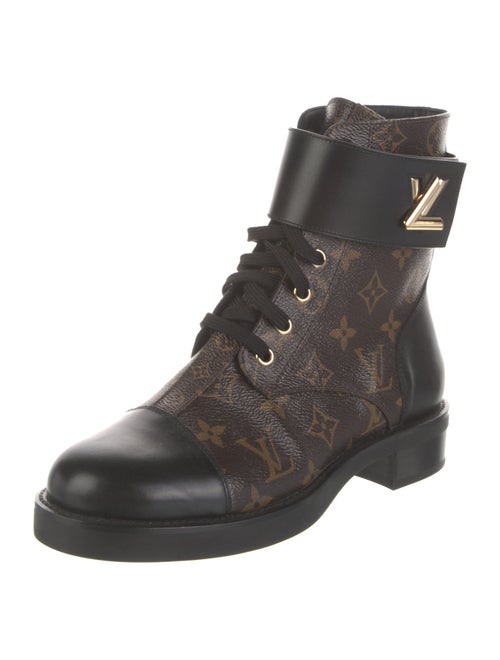 Louis Vuitton LV Monogram Combat Boots