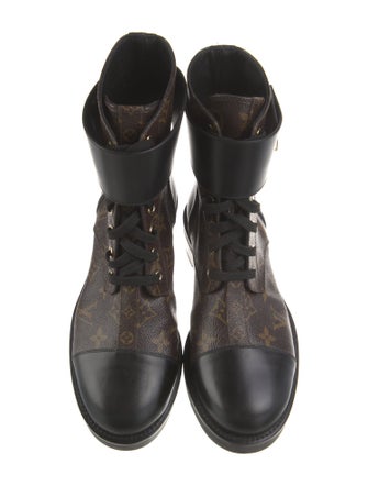 Louis Vuitton LV Monogram Combat Boots