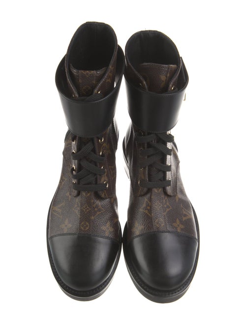 Louis Vuitton LV Monogram Combat Boots