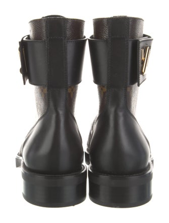 Louis Vuitton LV Monogram Combat Boots