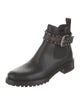 Louis Vuitton LV Monogram Leather Moto Boots