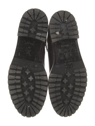 Louis Vuitton LV Monogram Leather Moto Boots