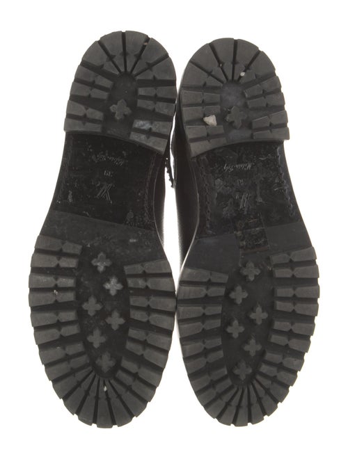 Louis Vuitton LV Monogram Leather Moto Boots