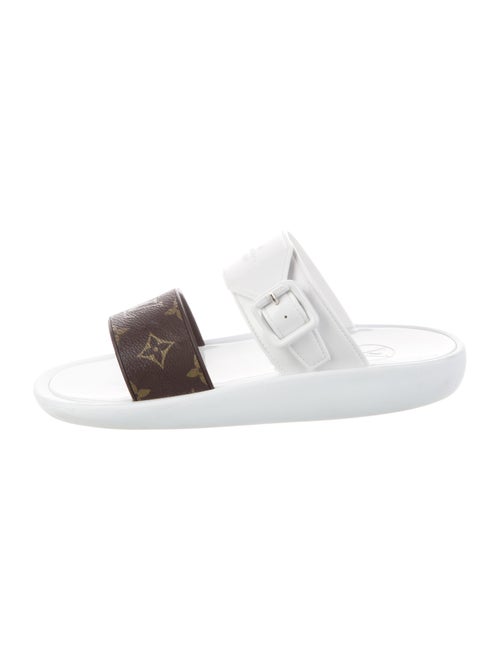 Louis Vuitton LV Monogram Rubber Slides