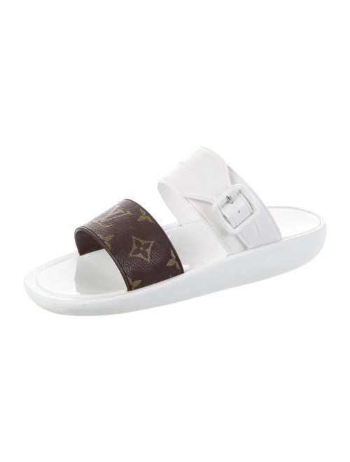 Louis Vuitton LV Monogram Rubber Slides