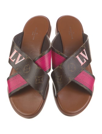 Louis Vuitton LV Monogram Slides