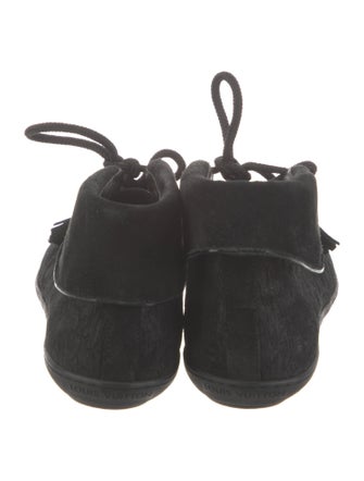 Louis Vuitton LV Monogram Suede Sneakers