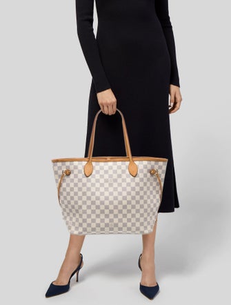 Louis Vuitton Damier Azur Neverfull MM