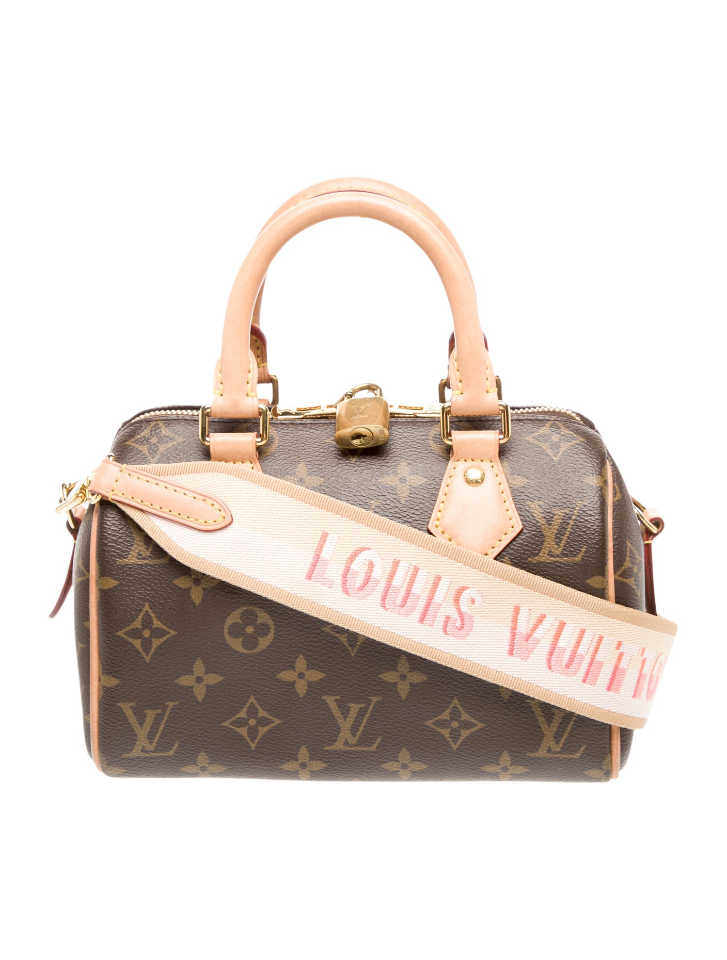 Louis Vuitton LV Monogram Speedy Bandouliere 20