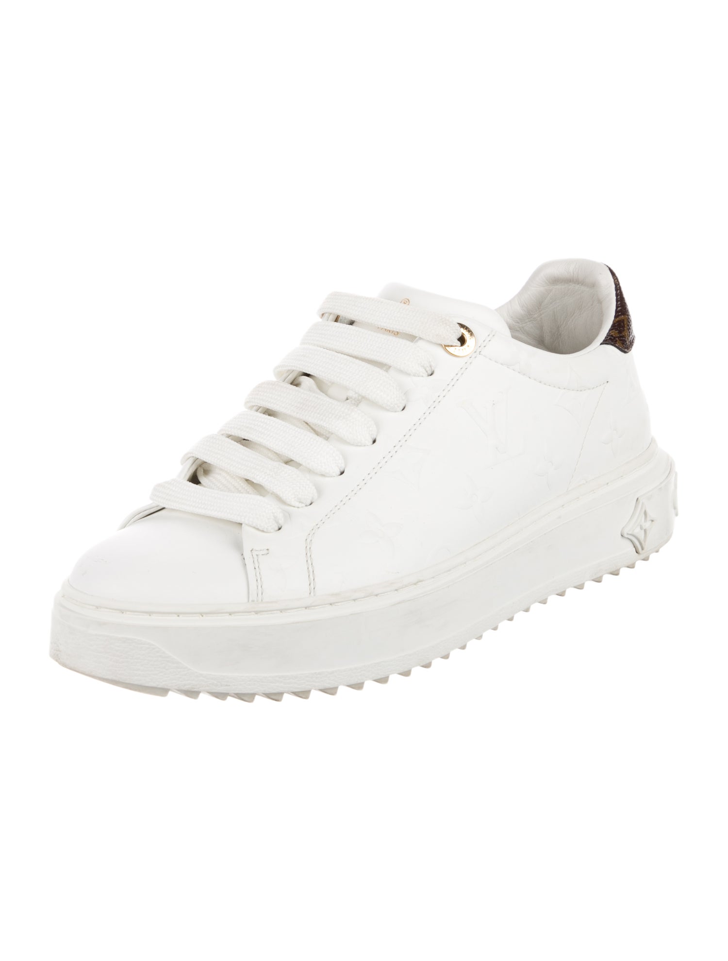 Louis Vuitton LV Monogram Leather Sneakers