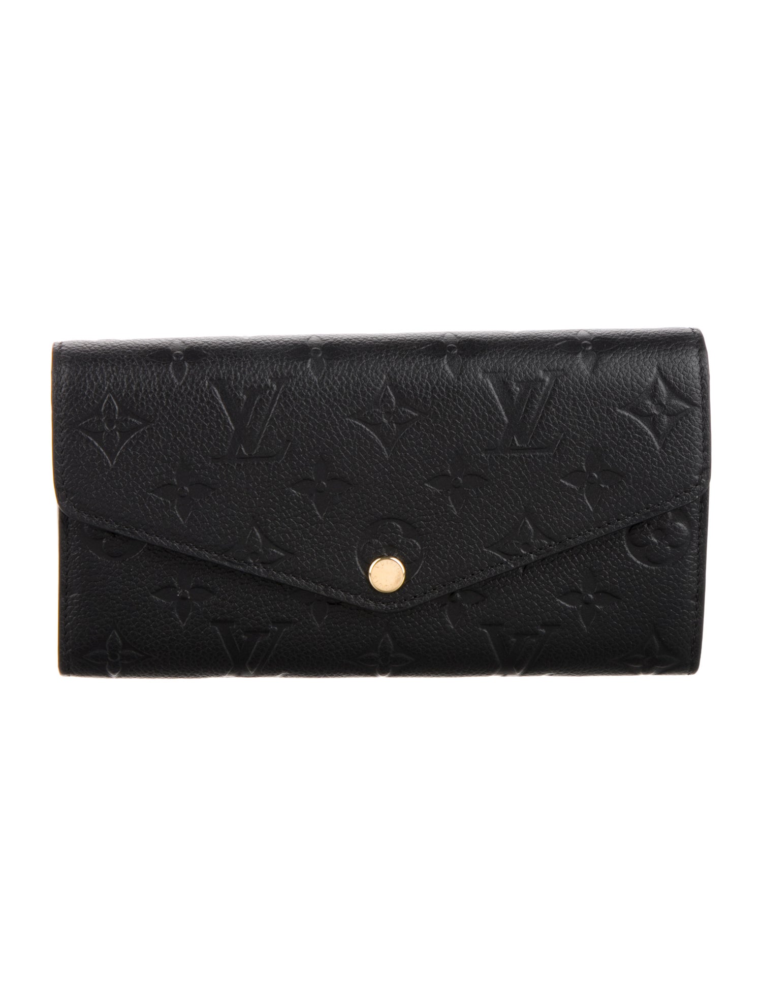 Louis Vuitton LV Monogram Empreinte Leather Compact Wallet