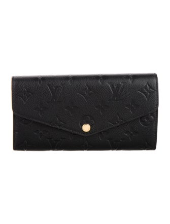 Louis Vuitton LV Monogram Empreinte Leather Compact Wallet