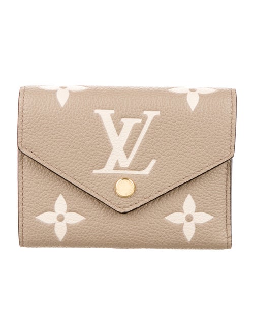 Louis Vuitton Monogram Giant Pattern Empreinte Leather Victorine Wallet