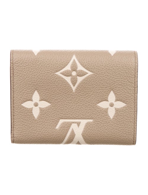 Louis Vuitton Monogram Giant Pattern Empreinte Leather Victorine Wallet