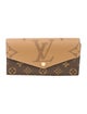Louis Vuitton Monogram Giant Pattern Coated Canvas Sarah Wallet