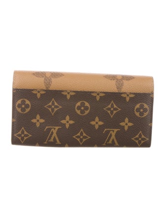 Louis Vuitton Monogram Giant Pattern Coated Canvas Sarah Wallet