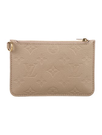 Louis Vuitton Monogram Pattern Empreinte Leather Pochette Félicie Insert