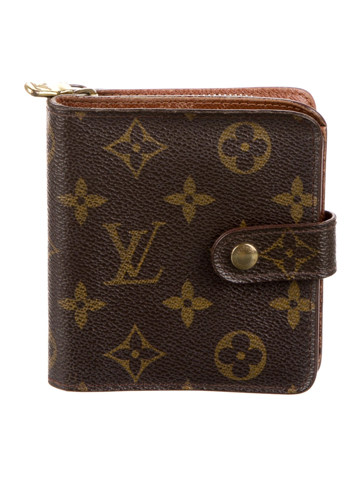 Louis Vuitton Vintage 1998 Compact Zippé Wallet