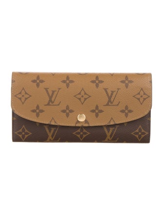 Louis Vuitton Coated Canvas Emilie Wallet