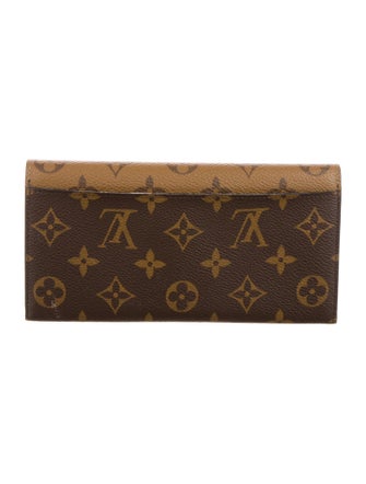 Louis Vuitton Coated Canvas Emilie Wallet
