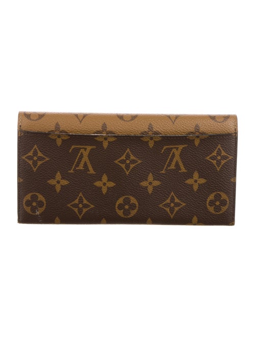 Louis Vuitton Coated Canvas Emilie Wallet