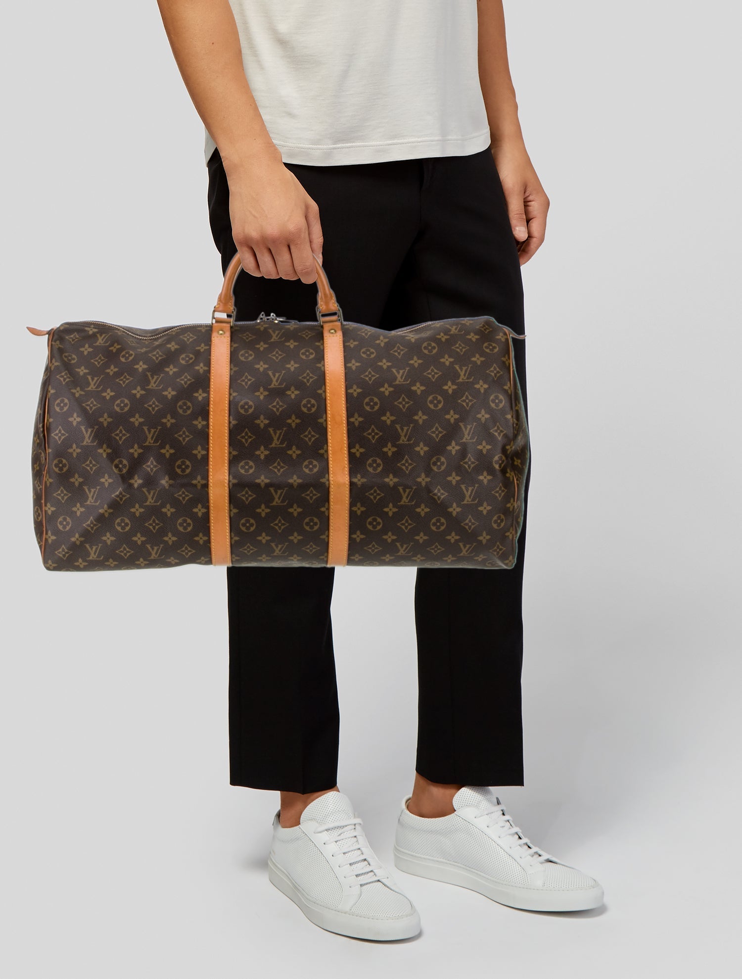 Louis Vuitton LV Monogram Keepall 60 Vintage