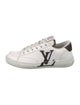 Louis Vuitton Leather Colorblock Pattern Sneakers