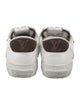 Louis Vuitton Leather Colorblock Pattern Sneakers