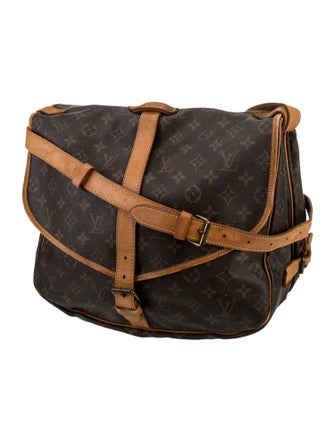 Louis Vuitton LV Monogram Saumur 35