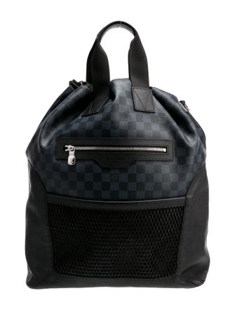 Louis Vuitton Damier Cobalt Matchpoint Hybrid Backpack