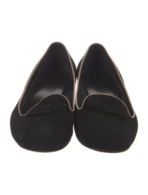Louis Vuitton Suede Bow Accents Pumps