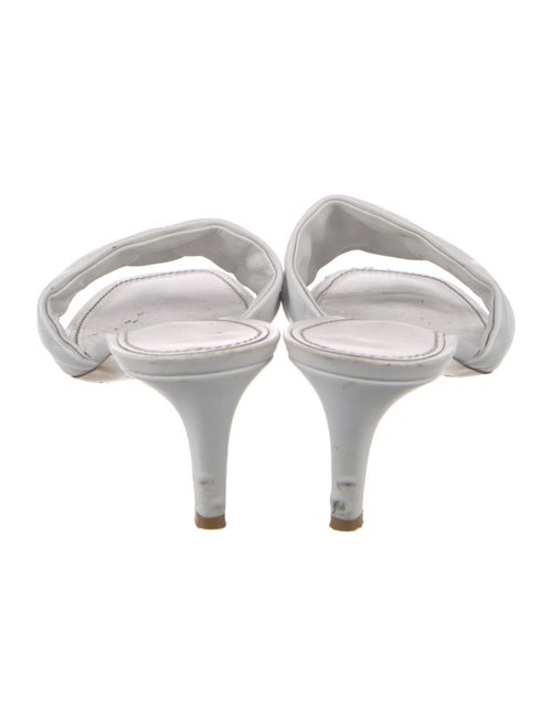 Louis Vuitton LV Monogram Leather Slides