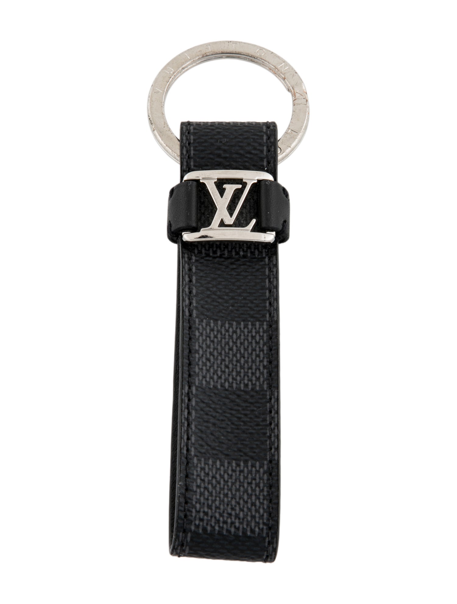 Louis Vuitton Damier Graphite Dragonne Key Holder