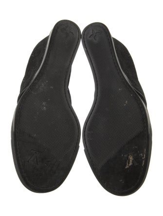 Louis Vuitton LV Monogram Suede Lace-Up Boots