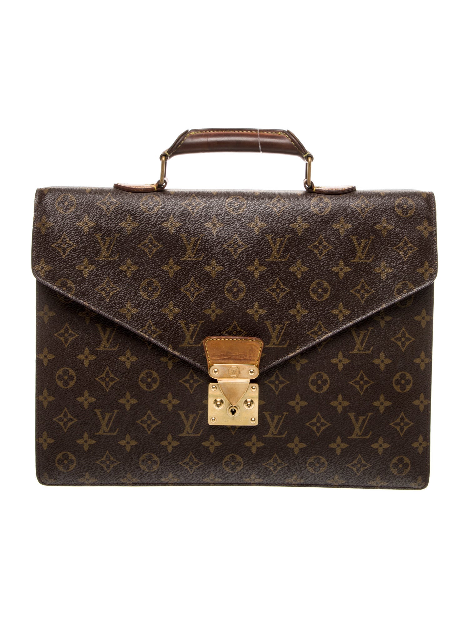 Louis Vuitton LV Monogram Briefcase Vintage