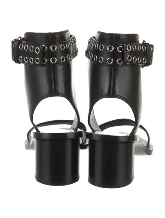 Louis Vuitton LV Monogram Leather Gladiator Sandals