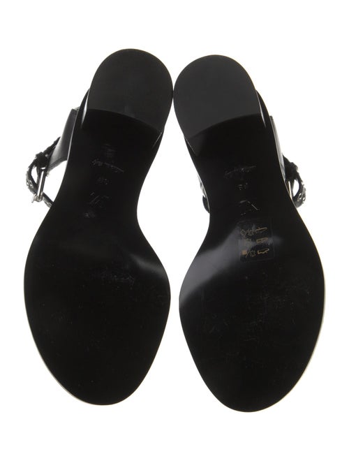 Louis Vuitton LV Monogram Leather Gladiator Sandals