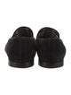 Louis Vuitton Suede Embroidered Accent Loafers