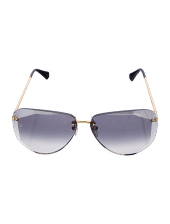 Louis Vuitton 2019 Plein Soleil Pilot Sunglasses