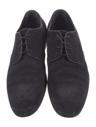 Louis Vuitton Suede Derby Shoes