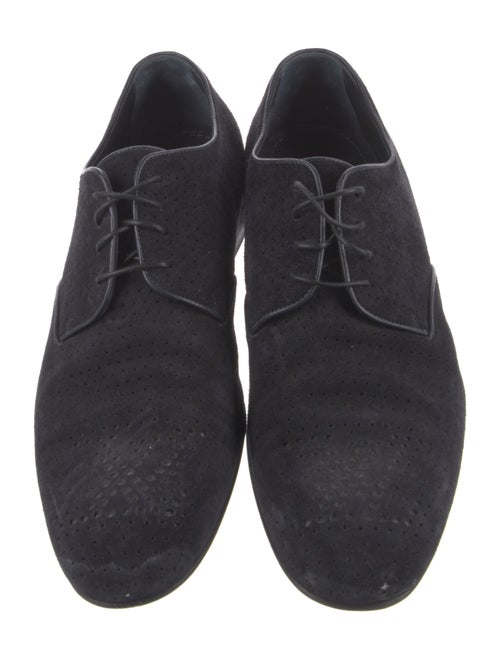 Louis Vuitton Suede Derby Shoes