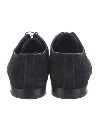 Louis Vuitton Suede Derby Shoes